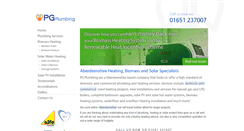 Desktop Screenshot of pgplumbing.com